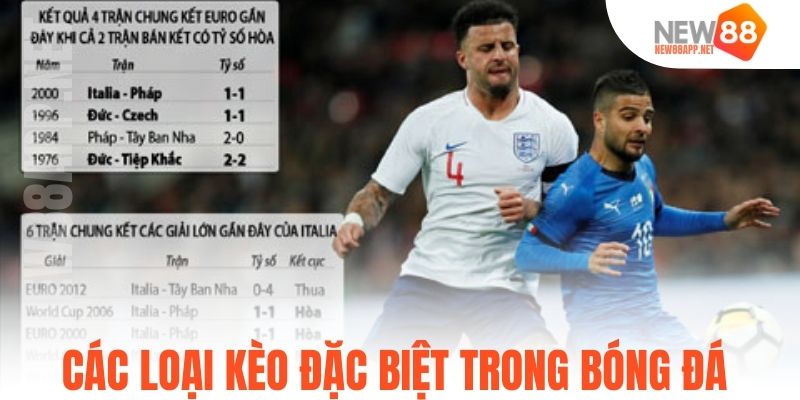 Các loại kèo đặc biệt trong bóng đá