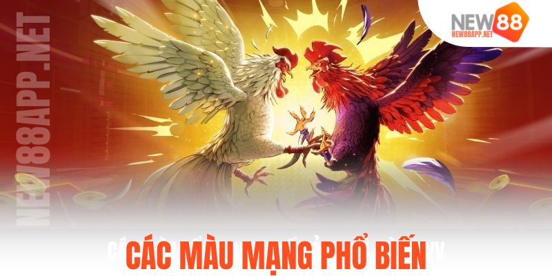 Các màu mạng phổ biến