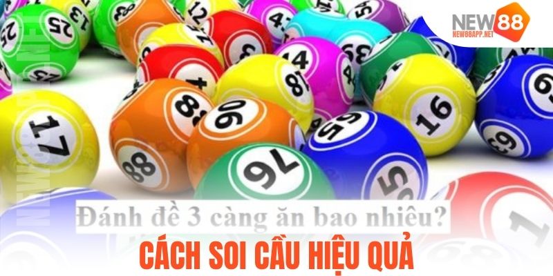 Cách soi cầu hiệu quả