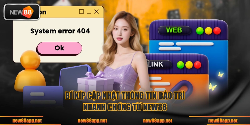 Bí kíp cập nhật thông tin bảo trì nhanh chóng từ NEW88