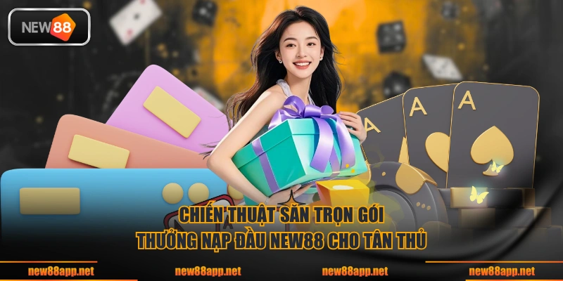 Chiến thuật săn trọn gói thưởng nạp đầu NEW88 cho tân thủ