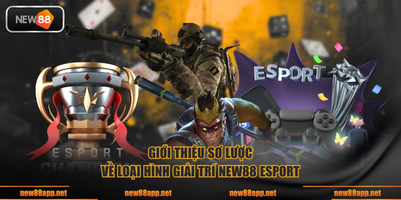 Giới thiệu sơ lược về loại hình giải trí NEW88 esport