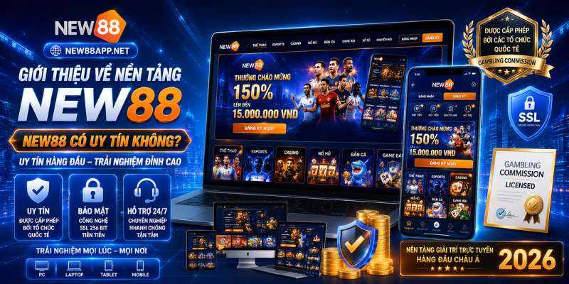 New88 là nền tảng giải trí trực tuyến được đánh giá cao về độ uy tín và bảo mật năm 2026.