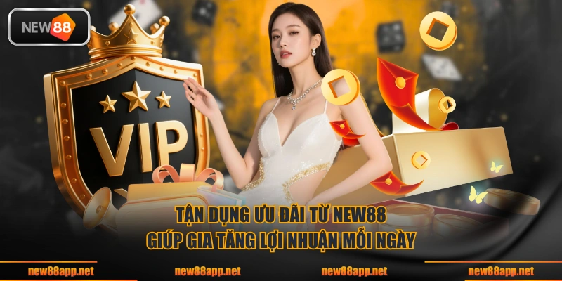 Tận dụng ưu đãi từ NEW88 giúp gia tăng lợi nhuận mỗi ngày