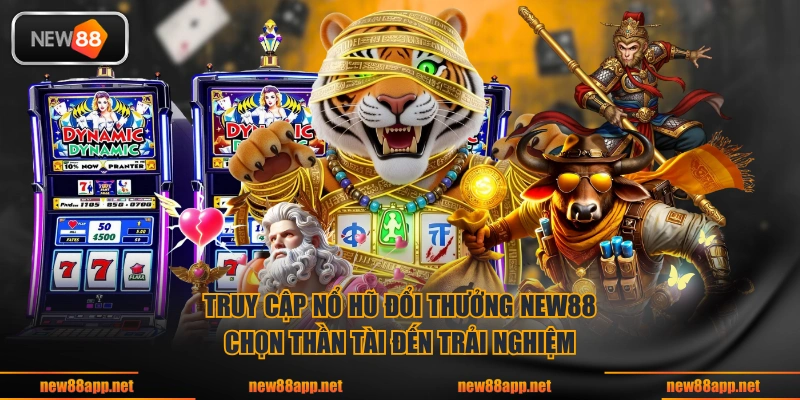 Truy cập nổ hũ đổi thưởng NEW88 chọn Thần Tài Đến trải nghiệm